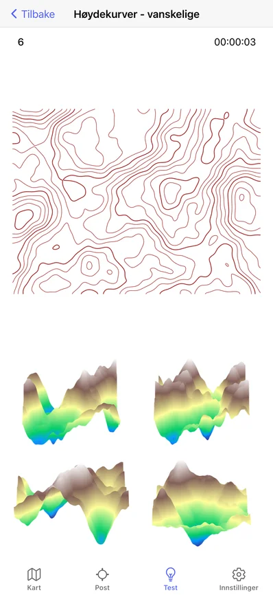 Skjermbilde av appen 8
